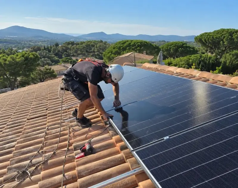 Installateur panneaux solaires Lucinges — pose photovoltaïque sur toiture