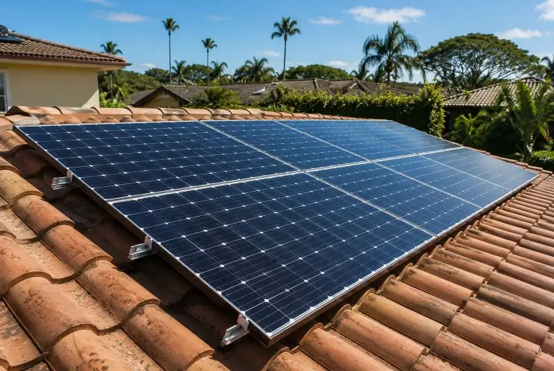 Installation de panneaux solaires à Lucinges